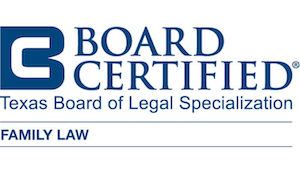 Ramos Law Group Board Certified: Texas board of legal specialization award for family law 