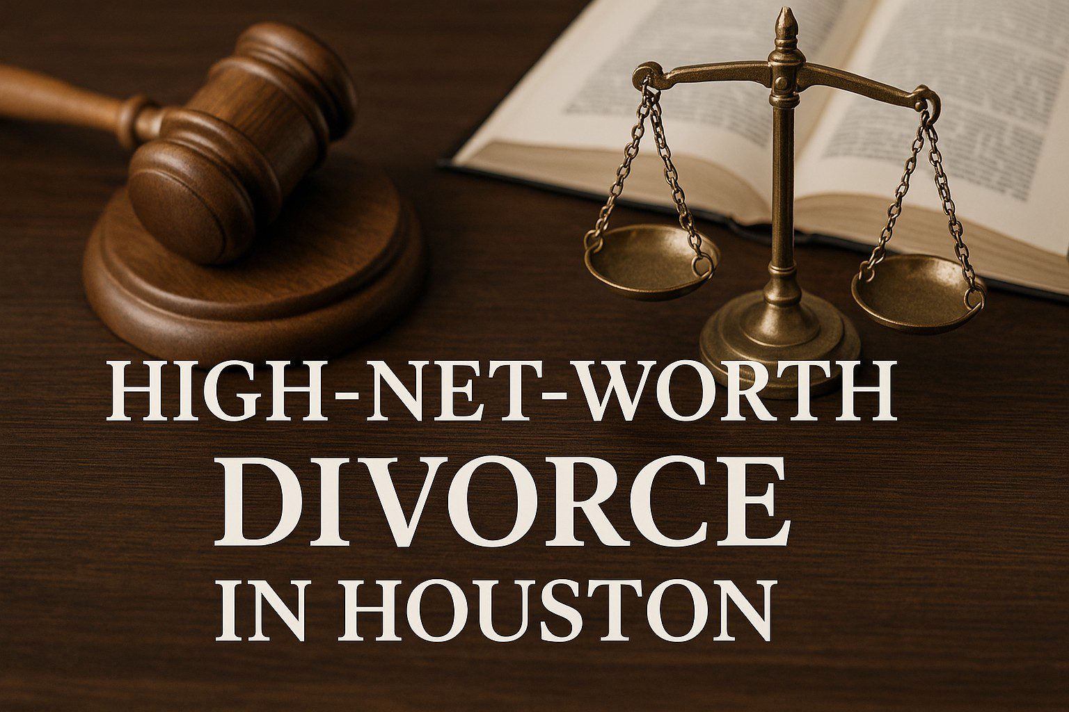 High Net Worth Divorce Attorney Houston