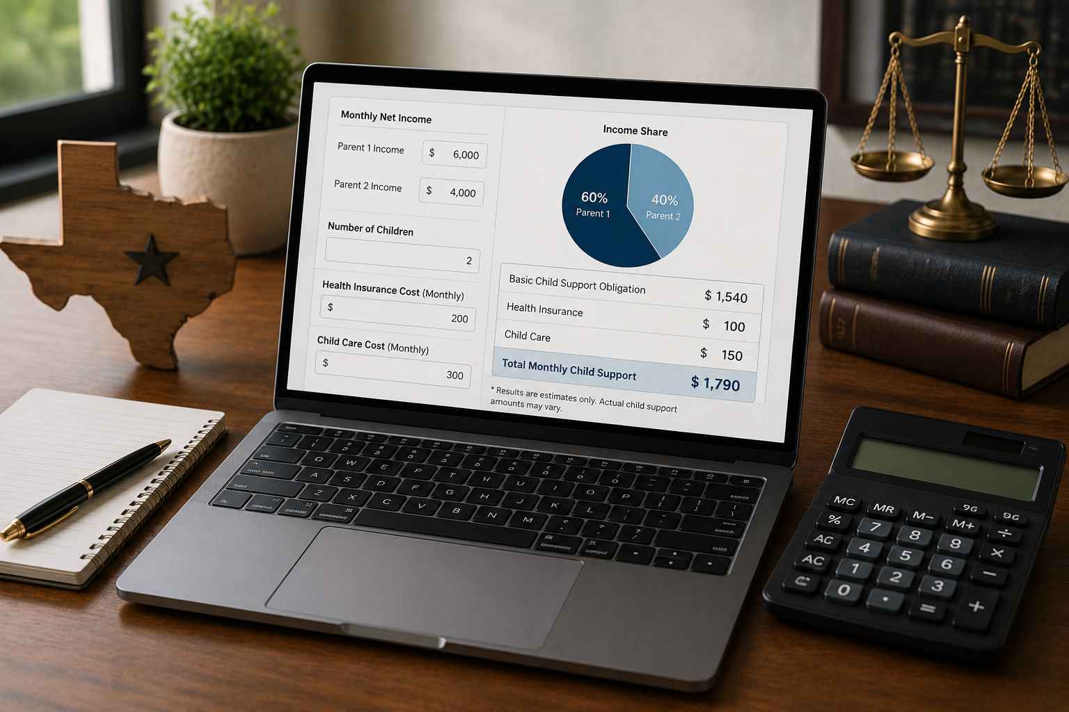 Give Ht Support Rates Texas Child Support Calculator - Ramos Law Group
